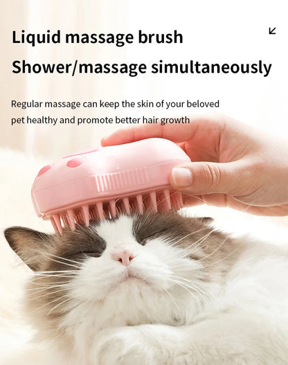 Electric Pet Grooming Brush