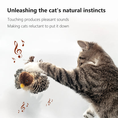 Interactive Electric Bird Cat Toy