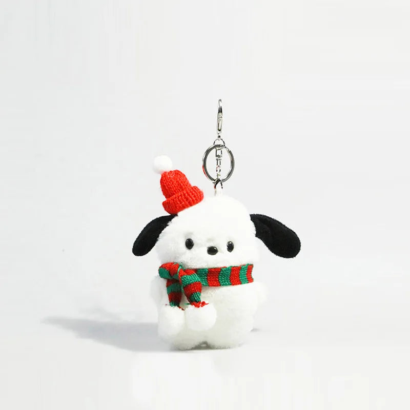 Sanrio Pochacco Plush Keychain