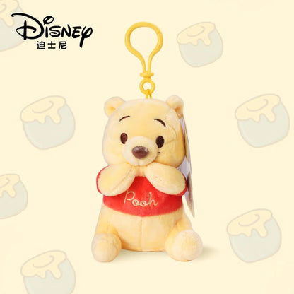 Disney Winnie the Pooh & Piglet Plush Keychain