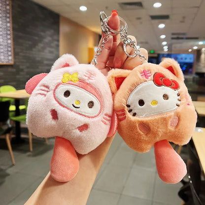 Sanrio Plush Doll Keychain