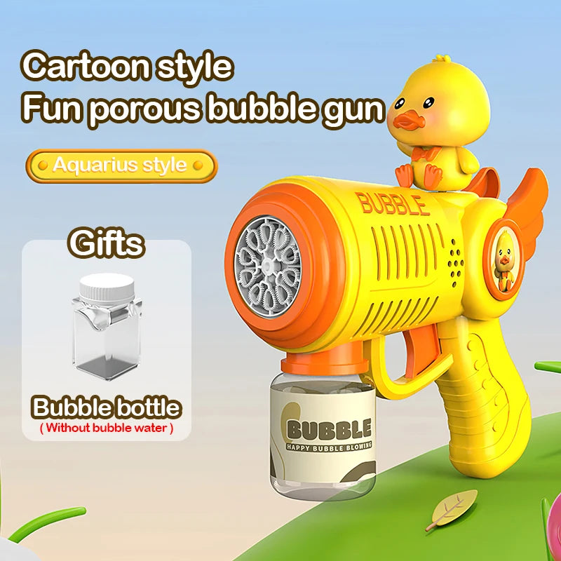 Handheld Porous Doll Bubble Gun