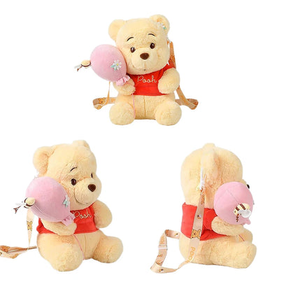 Disney Winnie the Pooh & Piglet Plush Keychain