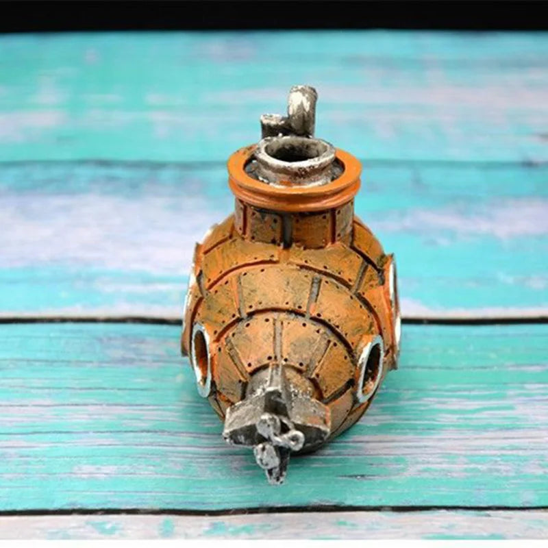 Resin Submarine Ornament