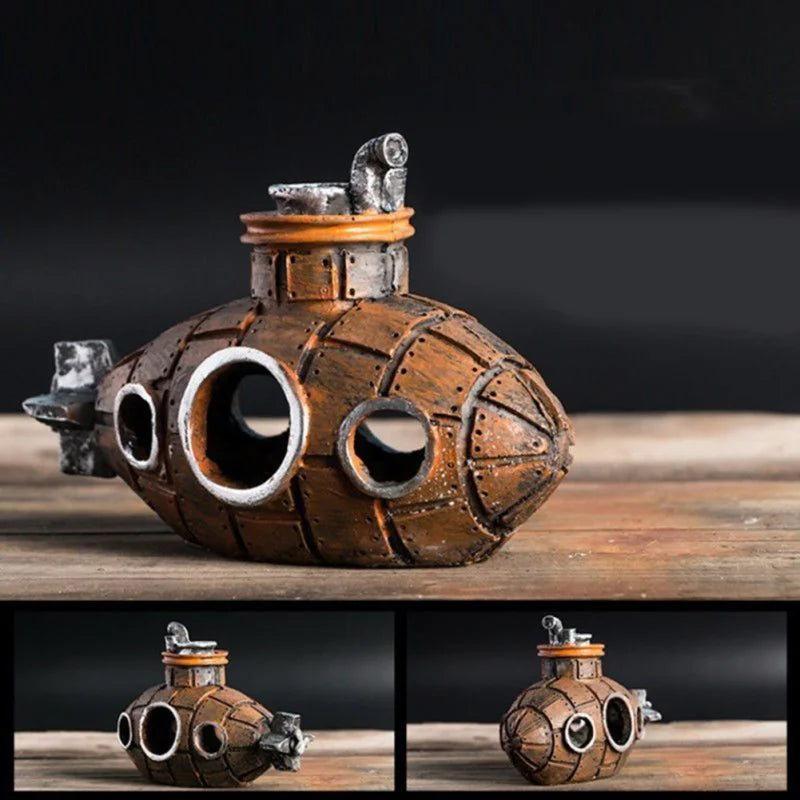 Resin Submarine Ornament