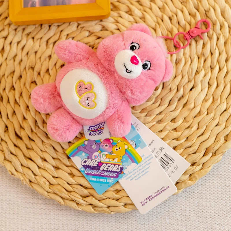 Authentic Care Bear Vocal Plush Keychain