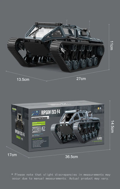 LED Remote Control Tank - Off-Road RC Drift Vehicle