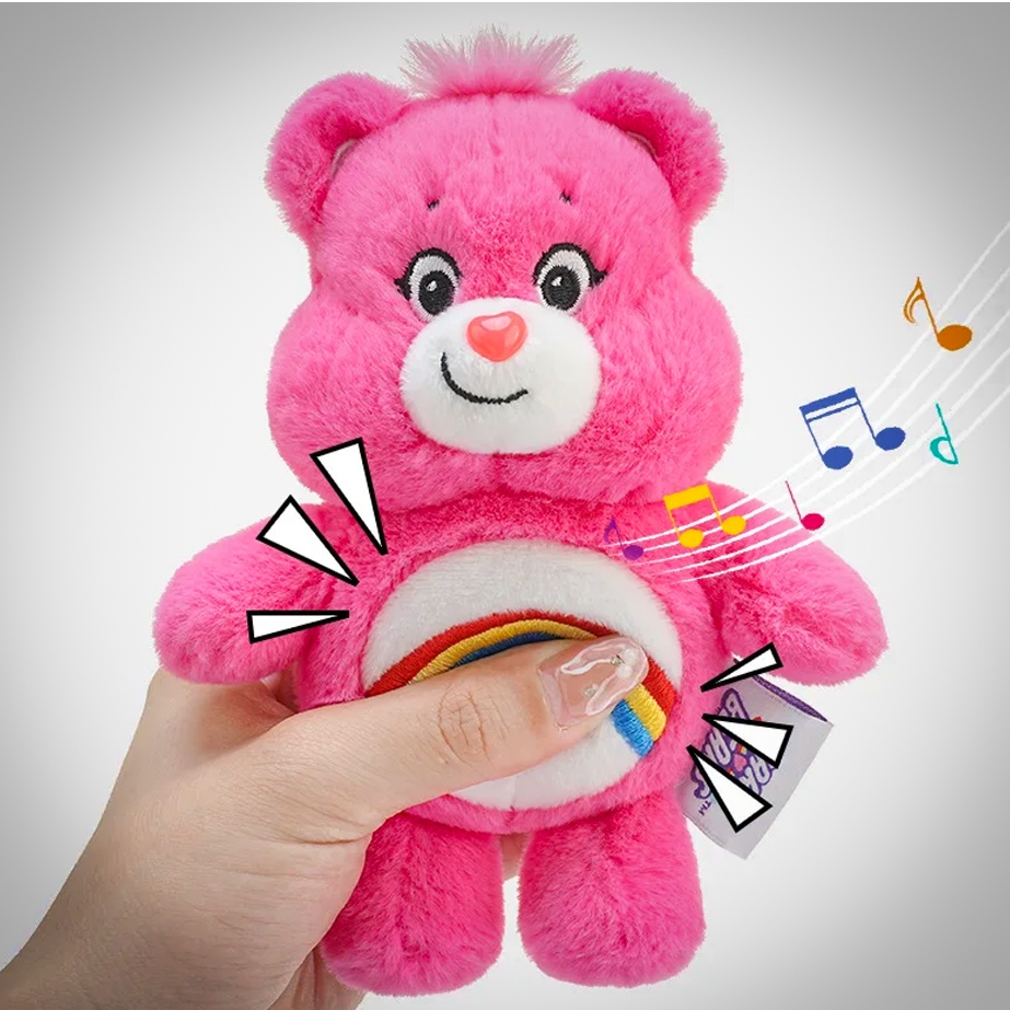 Authentic Care Bear Vocal Plush Keychain